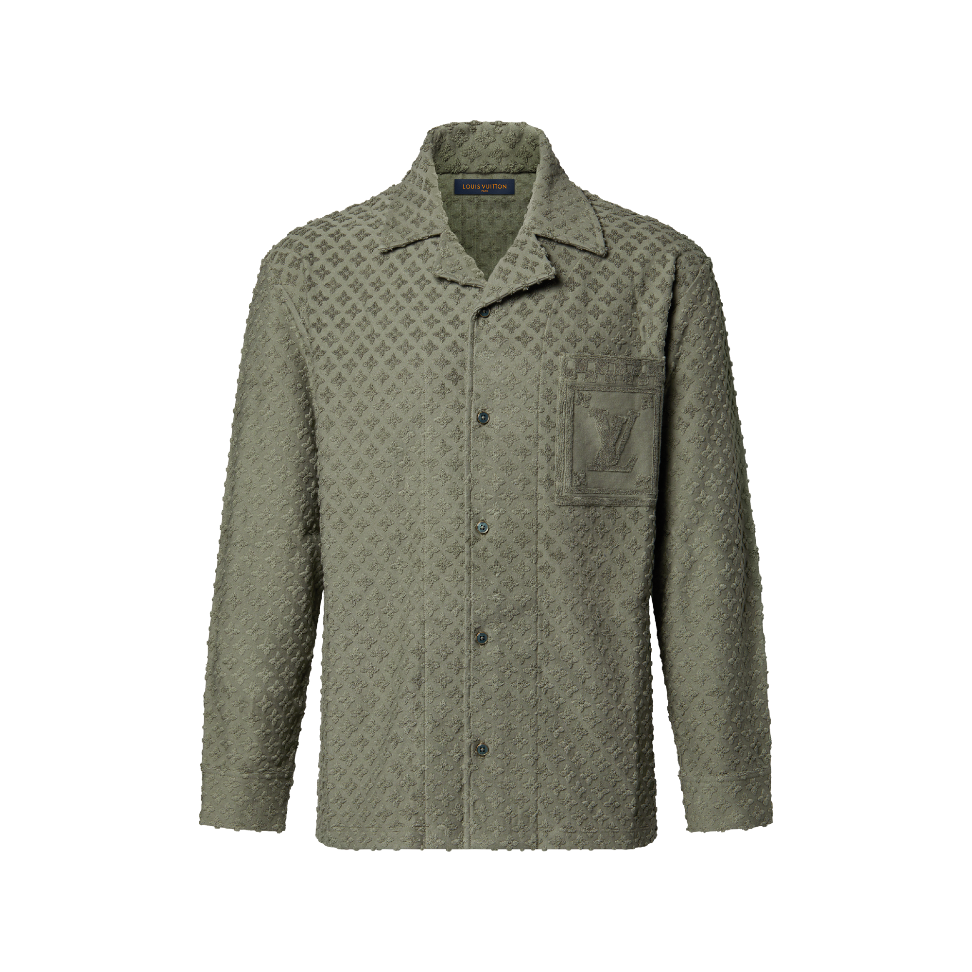French Terry Jacquard Overshirt - Ready-to-Wear | LOUIS VUITTON
